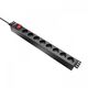 Блок распределения питания NTSS NTSS-PDU-DA1016 гор.размещ. 8xSchuko базовые 10A C14