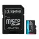 Флеш карта microSDXC 128GB Kingston SDCG4/128GB Canvas Go! Plus V30 A2 w/o adapter