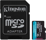 Флеш карта microSDXC 256GB Kingston SDCG4/ 256GB Canvas Go! Plus A2 + adapter SDCG4/256GB