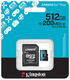Флеш карта microSDXC 512GB Kingston SDCG4/512GB Canvas Go! Plus V10 A2 + adapter Флеш карта microSDXC 512GB Kingston SDCG4/512GB Canvas Go! Plus V10 A2 + adapter