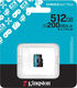 Флеш карта microSDXC 512GB Kingston SDCG4/512GBSP Canvas Go! Plus V30 A2 w/o adapter Флеш карта microSDXC 512GB Kingston SDCG4/512GBSP Canvas Go! Plus V30 A2 w/o adapter