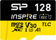 Флеш карта microSDXC 128GB Silicon Power SP128GBSTXLV3V1N Elite V30 A1 w/o adapter