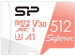 Флеш карта microSDXC 512GB Silicon Power SP512GBSTXDV3V20 Superior V30 A1 w/o adapter