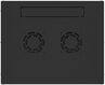 Шкаф коммутационный NTSS Lime (NTSS-WL6U5535GS-BL) настенный 6U 550x350мм пер.дв.стекл несъемн.бок.пан. 30кг черный 270мм 8.4кг 110град. 370мм IP20 сталь