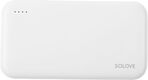 Мобильный аккумулятор Solove W7 10000mAh QC3.0 12W 3A USB-A/USB-C белый (W7 WHITE RUS)
