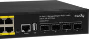 Коммутатор Cudy GS5024PS4-400W (L3) 24x1Гбит/с 4SFP+ 24PoE+ 400W управляемый Коммутатор Cudy GS5024PS4-400W (L3) 24x1Гбит/с 4SFP+ 24PoE+ 400W управляемый