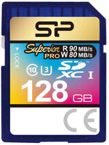 Флеш карта SDXC 128GB Silicon Power SP128GBSDXCU3V10 Superior Pro w/ o adapter&nbsp;<img style='position: relative;margin:0' src='/image/only_to_order_edit.gif' alt='На заказ' title='На заказ' />