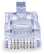 Коннектор Suprlan 10-0209 UTP кат.5E RJ45 серый (упак.:100шт) Коннектор Suprlan 10-0209 UTP кат.5E RJ45 серый (упак.:100шт)