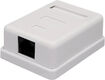 Розетка Suprlan 10-0355 информ.RJ45 кат.6 U/UTP черн.