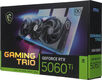 Видеокарта MSI PCI-E 5.0 RTX 5060 Ti 16G GAMING TRIO OC NVIDIA GeForce RTX 5060TI 16Gb 128bit GDDR7 2647/28000 HDMIx1 DPx3 HDCP Ret
