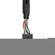 Exegate EX298293RUS Планка портов в корпус 2xUSB2.0 ExeGate BrctUSB2-2A-LP (USB 2.0 9pin (IDC 9pin F) --> 2x USB 2.0 Af