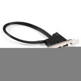 Планка портов в корпус 2xUSB2.0 ExeGate BrctUSB2-2A-LP --> 2x USB 2.0 Af Exegate EX298293RUS (USB 2.0 9pin (IDC 9pin F)