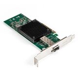 Сетевой адаптер ExeGate EXE-X520-DA1 Exegate EX296227RUS (PCI-E x8 v3.0, порты 1xSFP+ 10Gb/ s (10/ 5/ 2.5/ 1Gb/ s, 100Mb/ s)