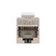Exegate EX297344RUS Модуль-вставка Keystone Jack RJ-45 ExeGate KJ-8P8C-SH-C6-180-TL (Кат.6, экранированная, 180 градусов, IDC Toolless (без инструмента))