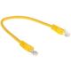 Патч-корд UTP Cablexpert PP6U-0.25M/Y кат.6