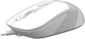 Мышь A4Tech Fstyler FM10S белый/серый оптическая 1600dpi silent USB 3but (FM10S USB WHITE) Мышь A4Tech Fstyler FM10S белый/серый оптическая 1600dpi silent USB 3but (FM10S USB WHITE)