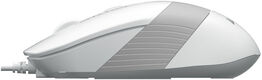Мышь A4Tech Fstyler FM10S белый/серый оптическая 1600dpi silent USB 3but (FM10S USB WHITE) Мышь A4Tech Fstyler FM10S белый/серый оптическая 1600dpi silent USB 3but (FM10S USB WHITE)