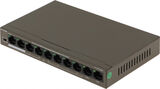 Коммутатор IP-Com F1110P-8-63W (L2) 10x100Мбит/ с 8PoE 58W неуправляемый