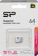 Флеш карта microSDXC 64GB Silicon Power SP064GBSTXDA2V20 Superior w/o adapter