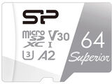 Флеш карта microSDXC 64GB Silicon Power SP064GBSTXDA2V20 Superior w/ o adapter&nbsp;<img style='position: relative;margin:0' src='/image/only_to_order_edit.gif' alt='На заказ' title='На заказ' />