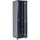 Шкаф серверный Rexant (04-4288-212) напольный 42U 800x800мм пер.дв.стекл металл 2 бок.пан. направл.под винты 800кг черный 116кг 230град. 2054мм IP20 сталь