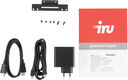 Неттоп IRU Tactio 515 i3 1220P (1.5) 16Gb SSD512Gb UHDG без ОС 2.5xGbitEth+1xGbitEth WiFi BT 100W черный (2108514)