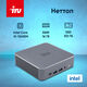Неттоп IRU Tactio 515 i5 12450H (2) 16Gb SSD512Gb UHDG без ОС 2.5xGbitEth+1xGbitEth WiFi BT 100W черный (2108525)