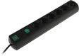 Сетевой фильтр Most LRG 1.6м (6 розеток) черный (пакет ПЭ) Сетевой фильтр Most LRG 1.6м (6 розеток) черный (пакет ПЭ)