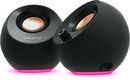 Колонки Creative Pebble Pro 2.0 черный/темно-зеленый 10Вт BT портативные