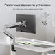 Кронштейн для мониторов ЖК Digma D-MM301 серый 17 Кронштейн для мониторов ЖК Digma D-MM301 серый 17