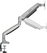 Кронштейн для мониторов ЖК Digma D-MM301 серый 17"-45" макс.15кг крепление к столешнице поворот и наклон