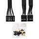 Exegate EX298153RUS Корпус Minitower ExeGate BAA-408-AAA400 (mATX, БП AAA400 с вент. 8см, 2*USB, HD Audio, черный)