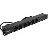 Блок розеток ExeGate ServerPro PDU-19H604 Al-6S-C14-2.5 Exegate EX280829RUS