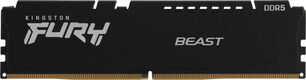 Память DDR5 16GB 6400MHz Kingston KF564C32BBE-16 Fury Beast Black Expo RTL Gaming PC5-51200 CL32 DIMM 288-pin 1.4В single rank с радиатором Ret Память DDR5 16GB 6400MHz Kingston KF564C32BBE-16 Fury Beast Black Expo RTL Gaming PC5-51200 CL32 DIMM 288-pin 1.4В single rank с радиатором Ret