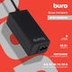 Блок питания Buro BUM-0036S40 автоматический 40W 9.5V-20V 8-connectors от бытовой электросети LED индикатор Блок питания Buro BUM-0036S40 автоматический 40W 9.5V-20V 8-connectors от бытовой электросети LED индикатор