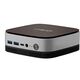 ПК Мини Osio BaseLine B51i-017 i5 1235U (1.3) 16Gb SSD512Gb Iris Xe Windows 11 Pro 64 GbitEth WiFi BT 59.85W коричневый/серебристый