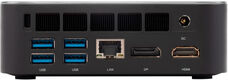 Неттоп IRU Tactio 525 Ryzen 7 6800H (3.3) 16Gb SSD1Tb 680M Windows 11 Pro GbitEth WiFi BT черный (2113231)