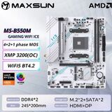 MAXSUN MS-B550M GAMING WIFI ICE (Socket AM4, mATX, 4*DDR4(64Gb)&nbsp;<img style='position: relative;margin:0' src='/image/only_to_order_edit.gif' alt='На заказ' title='На заказ' />