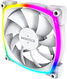 Вентилятор для корпуса Montech AX120 ARGB 120х120x25 белый 4-pin 27дБ (AX120 PWM WHITE) Ret