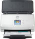 Сканер протяжный HP ScanJet Pro N4000 snw1 (6FW08A) A4 белый/черный Сканер протяжный HP ScanJet Pro N4000 snw1 (6FW08A) A4 белый/черный