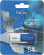 Netac U182 Blue 64GB USB3.2 Flash Drive