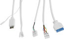 Корпус Montech X5 белый без БП ATX 4x120mm 1xUSB2.0 1xUSB3.0 1xUSB3.1 audio bott PSU