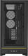 Корпус Montech HS01 черный без БП ATX 2xUSB3.0 1xUSB3.1 audio bott PSU