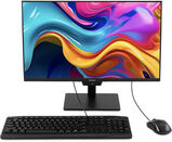 Моноблок Digma Action 23.8" Full HD N95 (1.7) 8Gb SSD256Gb UHDG 600 CR Windows 11 Pro GbitEth WiFi BT 36W клавиатура мышь Cam черный 1920x1080 DM23N9-8CXW01