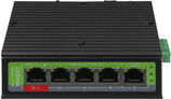 Коммутатор Digma DSP404F-1F-200 (L2) 5x100Мбит/ с 4PoE 4PoE+ 1PoE++ 200W неуправляемый