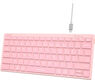 Клавиатура A4Tech Fstyler FBX51C розовый USB беспроводная BT/Radio slim Multimedia (FBX51C PINK) Клавиатура A4Tech Fstyler FBX51C розовый USB беспроводная BT/Radio slim Multimedia (FBX51C PINK)