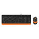 Клавиатура + мышь A4Tech Fstyler F1010 клав:черный/оранжевый мышь:черный/оранжевый USB Multimedia (F1010 ORANGE) Клавиатура + мышь A4Tech Fstyler F1010 клав:черный/оранжевый мышь:черный/оранжевый USB Multimedia (F1010 ORANGE)