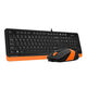 Клавиатура + мышь A4Tech Fstyler F1010 клав:черный/оранжевый мышь:черный/оранжевый USB Multimedia (F1010 ORANGE) Клавиатура + мышь A4Tech Fstyler F1010 клав:черный/оранжевый мышь:черный/оранжевый USB Multimedia (F1010 ORANGE)