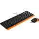 Клавиатура + мышь A4Tech Fstyler F1010 клав:черный/оранжевый мышь:черный/оранжевый USB Multimedia (F1010 ORANGE) Клавиатура + мышь A4Tech Fstyler F1010 клав:черный/оранжевый мышь:черный/оранжевый USB Multimedia (F1010 ORANGE)