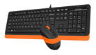 Клавиатура + мышь A4Tech Fstyler F1010 клав:черный/оранжевый мышь:черный/оранжевый USB Multimedia (F1010 ORANGE) Клавиатура + мышь A4Tech Fstyler F1010 клав:черный/оранжевый мышь:черный/оранжевый USB Multimedia (F1010 ORANGE)